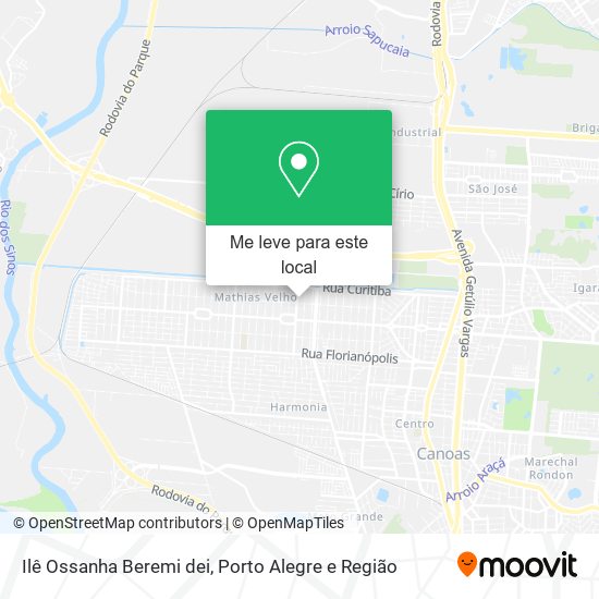 Ilê Ossanha Beremi dei mapa