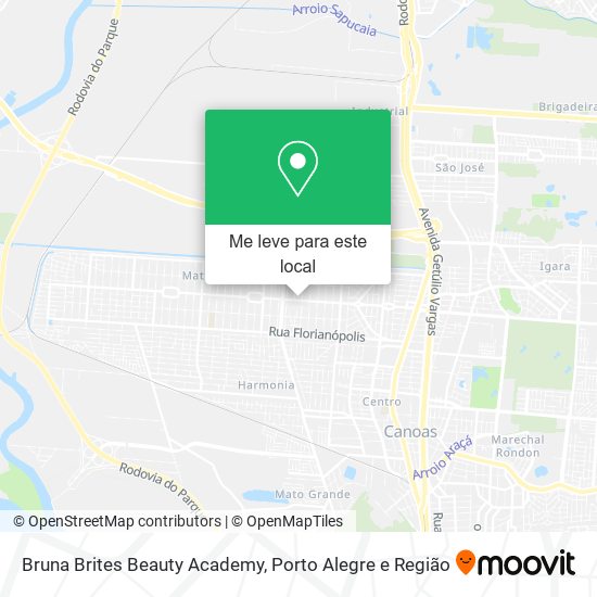 Bruna Brites Beauty Academy mapa