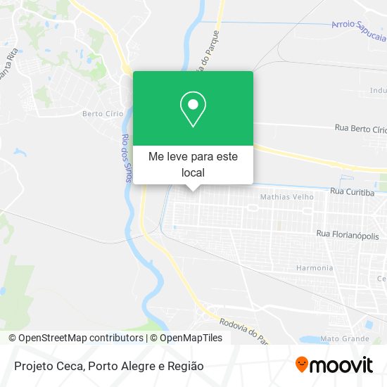 Projeto Ceca mapa
