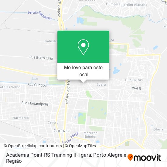Academia Point-RS Trainning II- Igara mapa