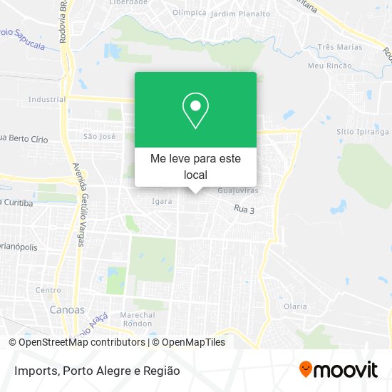 Imports mapa