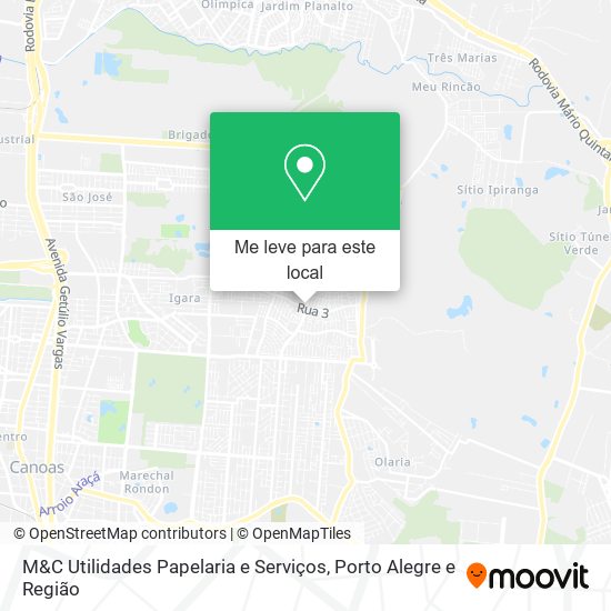 M&C Utilidades Papelaria e Serviços mapa
