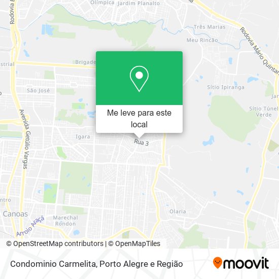 Condominio Carmelita mapa
