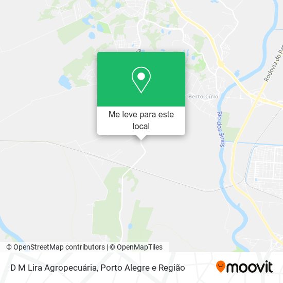 D M Lira Agropecuária mapa