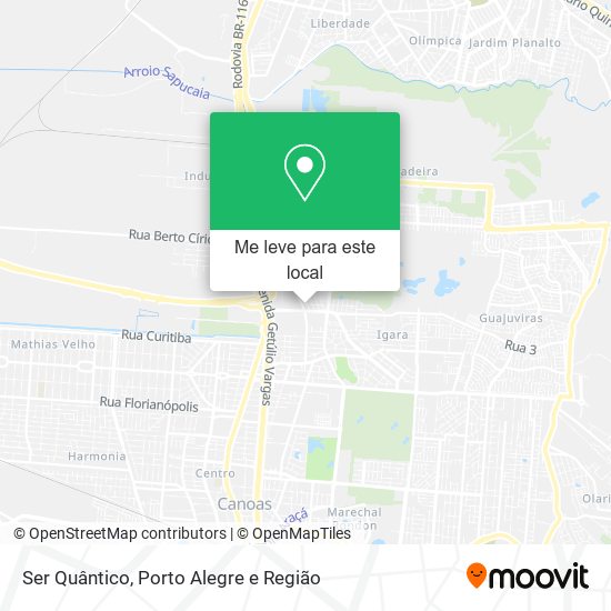 Ser Quântico mapa
