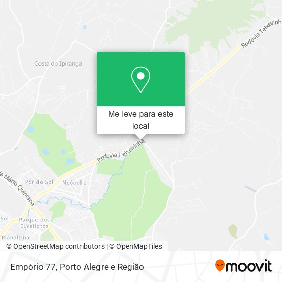 Empório 77 mapa