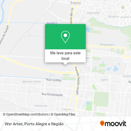 Wsr Artes mapa