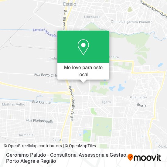 Geronimo Paludo - Consultoria, Assessoria e Gestao mapa