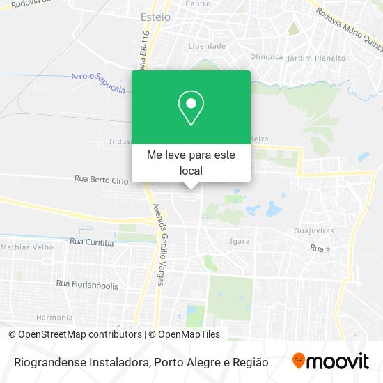 Riograndense Instaladora mapa