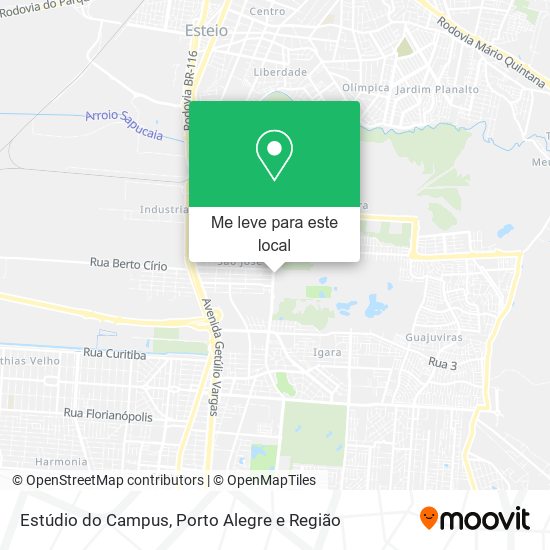 Estúdio do Campus mapa