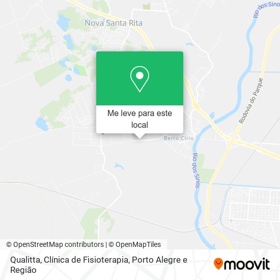 Qualitta, Clínica de Fisioterapia mapa