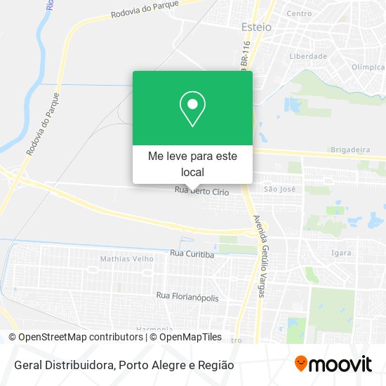 Geral Distribuidora mapa