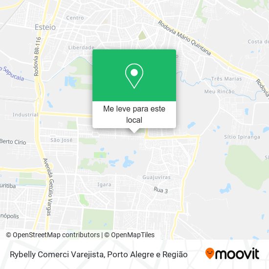 Rybelly Comerci Varejista mapa