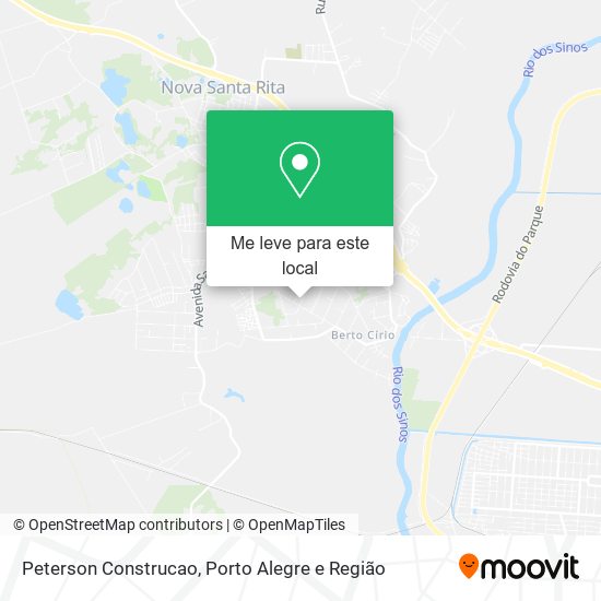 Peterson Construcao mapa