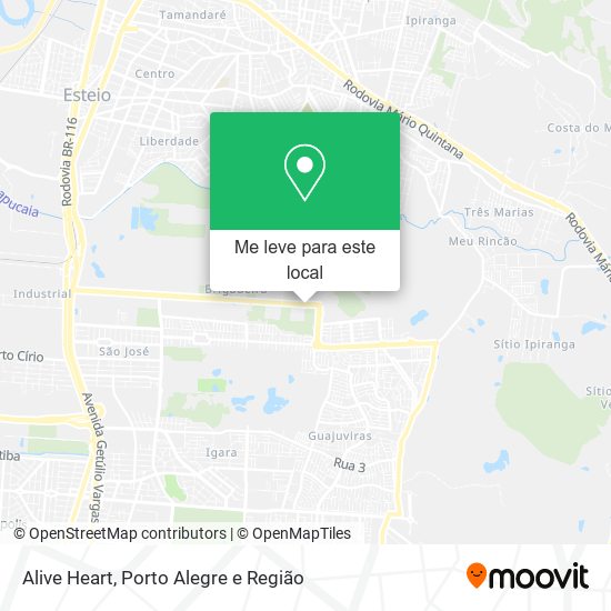 Alive Heart mapa