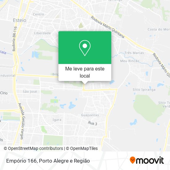 Empório 166 mapa