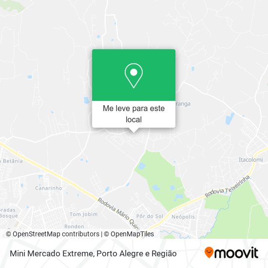 Mini Mercado Extreme mapa
