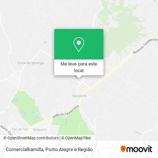 Comercialkamilla mapa
