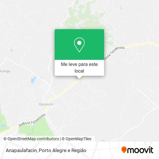 Anapaulafacin mapa