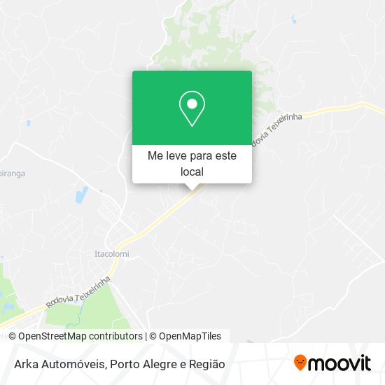 Arka Automóveis mapa