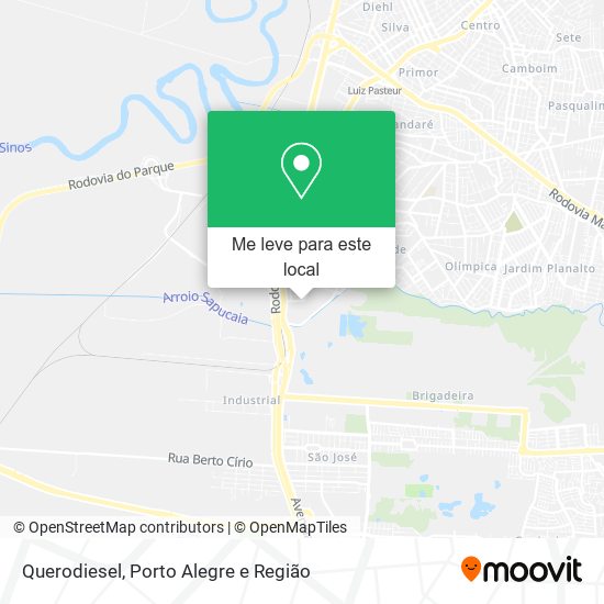 Querodiesel mapa