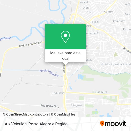 Alx Veículos mapa