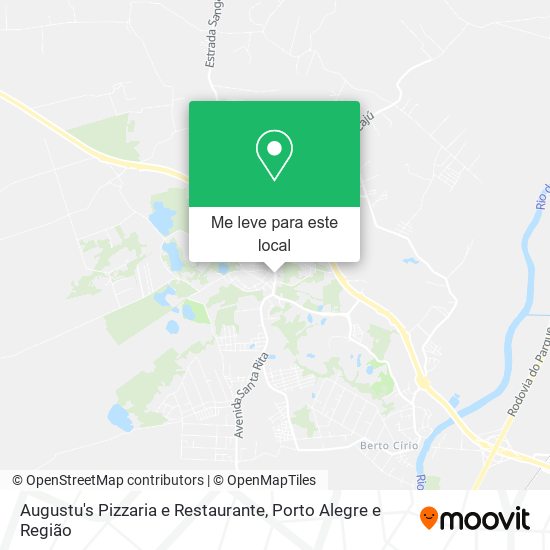 Augustu's Pizzaria e Restaurante mapa