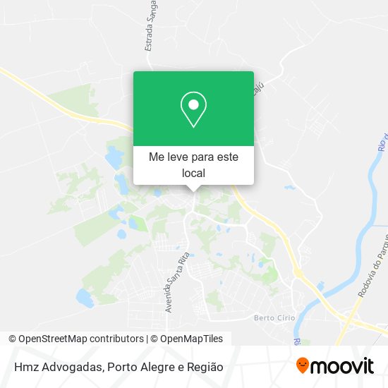 Hmz Advogadas mapa