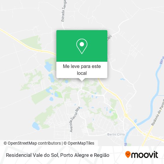 Residencial Vale do Sol mapa