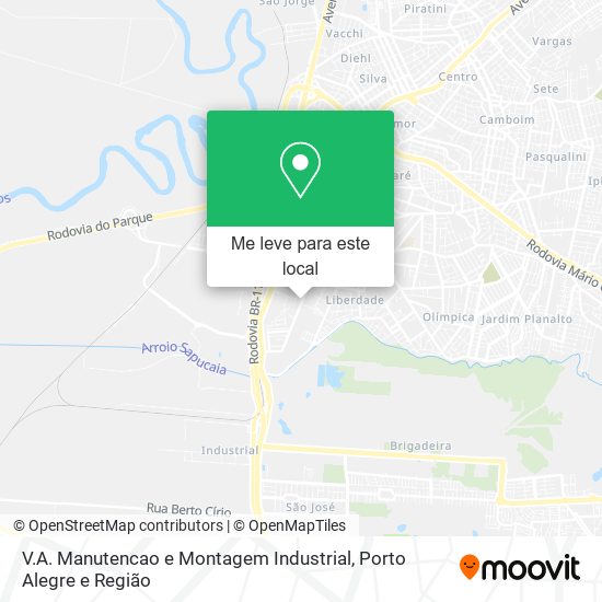 V.A. Manutencao e Montagem Industrial mapa