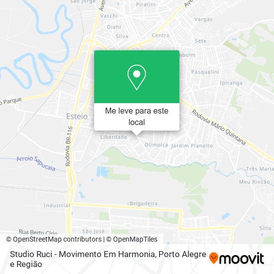 Studio Ruci - Movimento Em Harmonia mapa