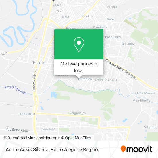André Assis Silveira mapa