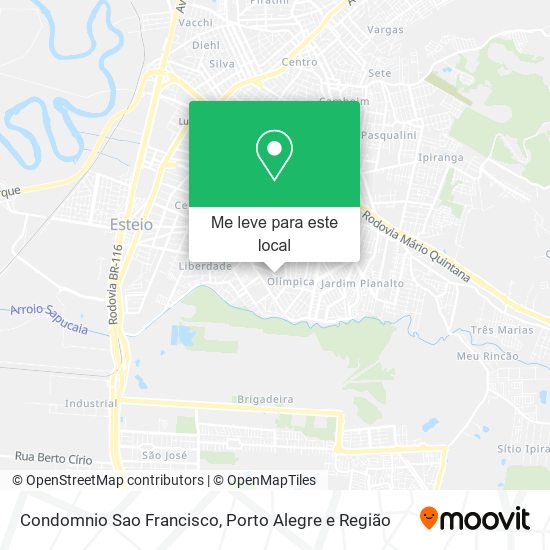 Condomnio Sao Francisco mapa
