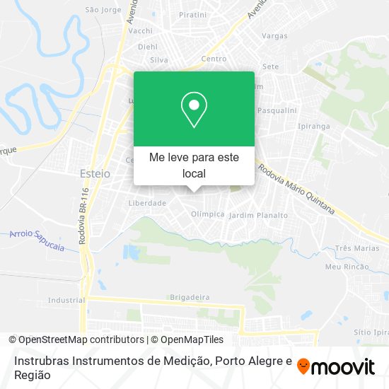 Instrubras Instrumentos de Medição mapa