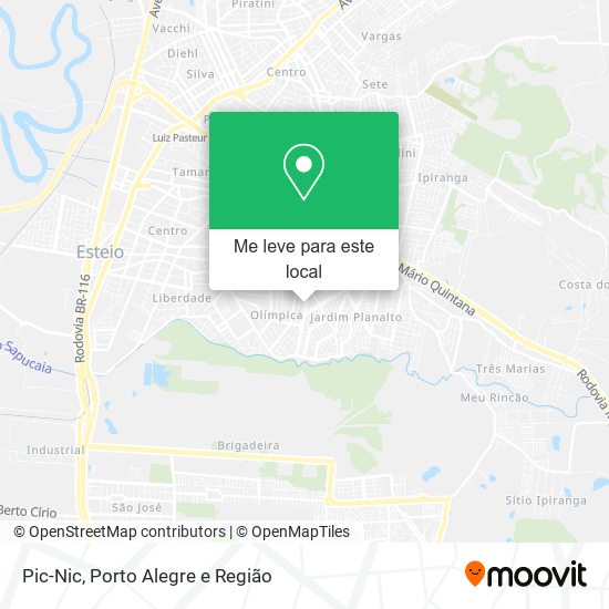 Pic-Nic mapa