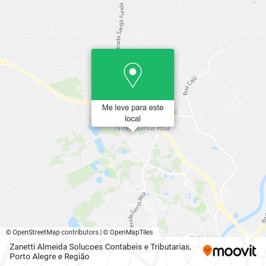Zanetti Almeida Solucoes Contabeis e Tributarias mapa
