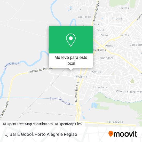 Jj Bar É Goool mapa
