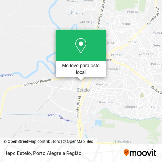 Iepc Esteio mapa