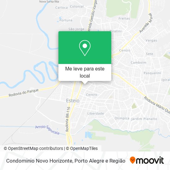 Condominio Novo Horizonte mapa