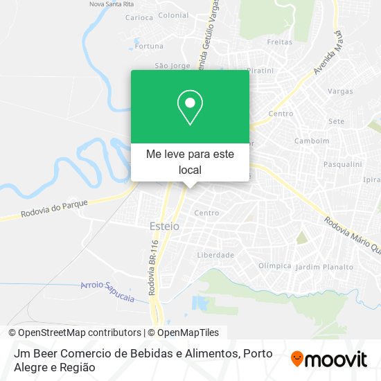 Jm Beer Comercio de Bebidas e Alimentos mapa