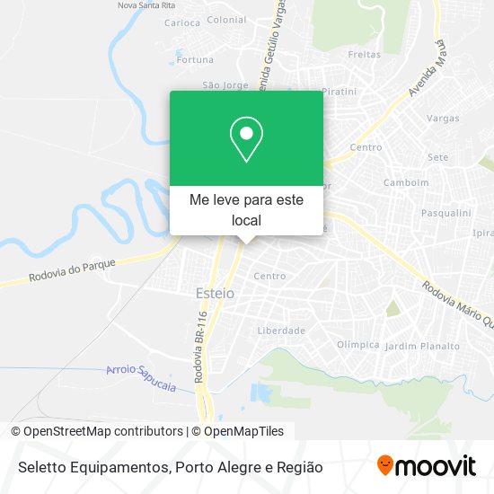 Seletto Equipamentos mapa