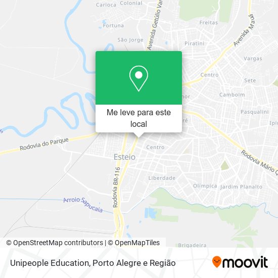 Unipeople Education mapa