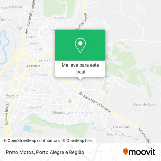 Preto Motos mapa