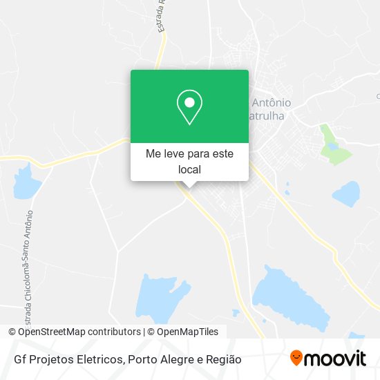 Gf Projetos Eletricos mapa