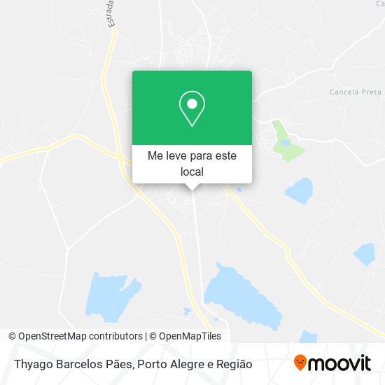 Thyago Barcelos Pães mapa