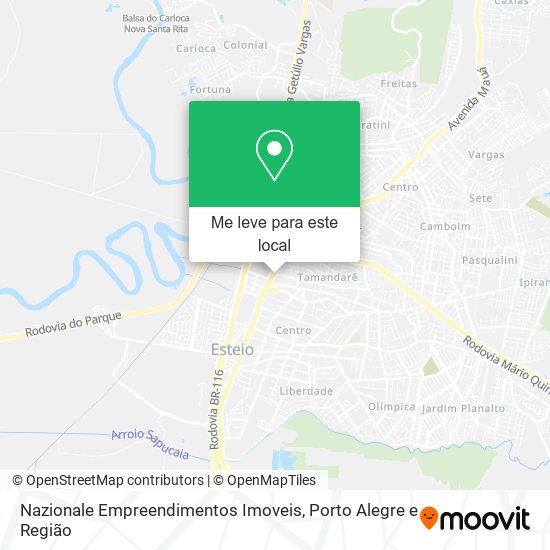 Nazionale Empreendimentos Imoveis mapa