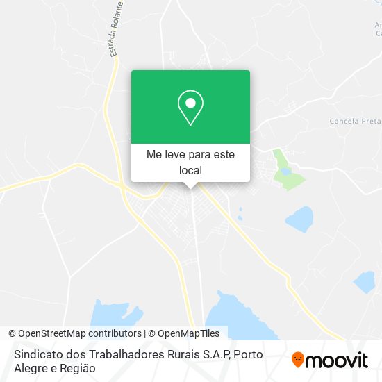 Sindicato dos Trabalhadores Rurais S.A.P mapa