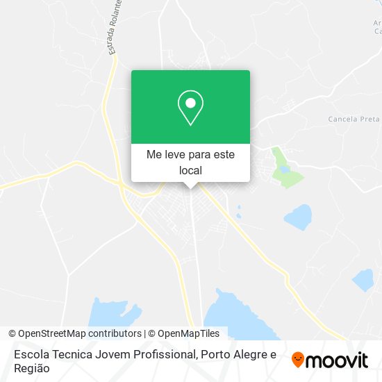 Escola Tecnica Jovem Profissional mapa