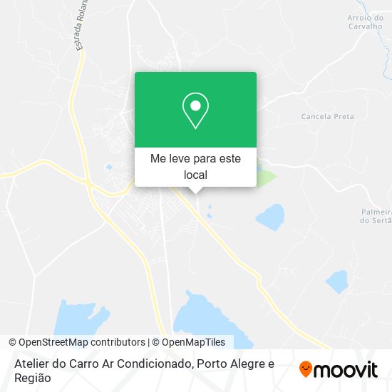 Atelier do Carro Ar Condicionado mapa