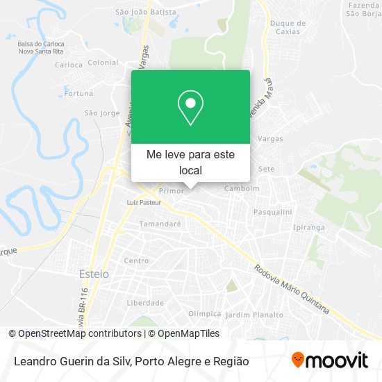Leandro Guerin da Silv mapa